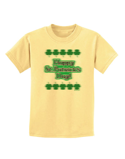 Seeing Double St. Patrick's Day Childrens T-Shirt-Childrens T-Shirt-TooLoud-Daffodil-Yellow-X-Small-Davson Sales