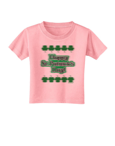 Seeing Double St. Patrick's Day Toddler T-Shirt-Toddler T-Shirt-TooLoud-Candy-Pink-2T-Davson Sales