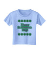 Seeing Double St. Patrick's Day Toddler T-Shirt-Toddler T-Shirt-TooLoud-Aquatic-Blue-2T-Davson Sales