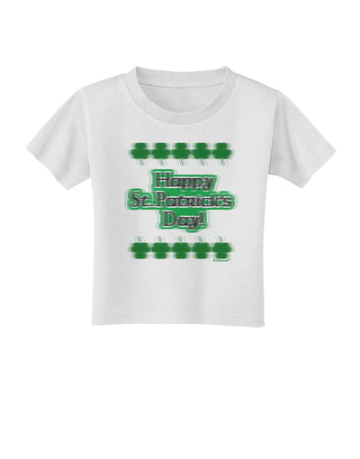 Seeing Double St. Patrick's Day Toddler T-Shirt-Toddler T-Shirt-TooLoud-White-2T-Davson Sales