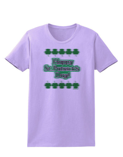 Seeing Double St. Patrick's Day Womens T-Shirt-Womens T-Shirt-TooLoud-Lavender-X-Small-Davson Sales