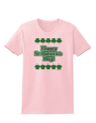 Seeing Double St. Patrick's Day Womens T-Shirt-Womens T-Shirt-TooLoud-PalePink-X-Small-Davson Sales