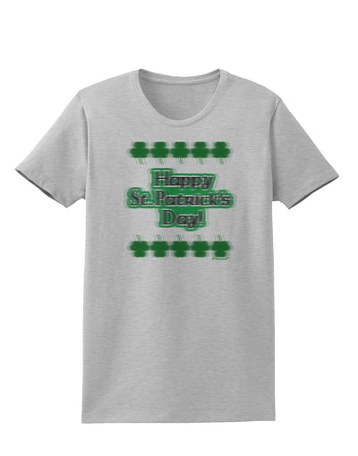 Seeing Double St. Patrick's Day Womens T-Shirt-Womens T-Shirt-TooLoud-AshGray-X-Small-Davson Sales