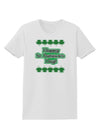 Seeing Double St. Patrick's Day Womens T-Shirt-Womens T-Shirt-TooLoud-White-X-Small-Davson Sales