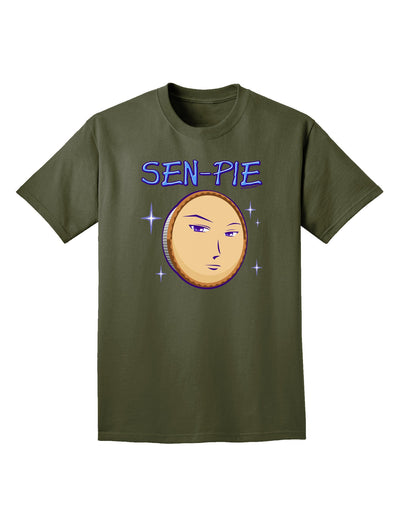 Sen-Pie Sama Kun San Chan Adult Dark T-Shirt-Mens T-Shirt-TooLoud-Military-Green-Small-Davson Sales