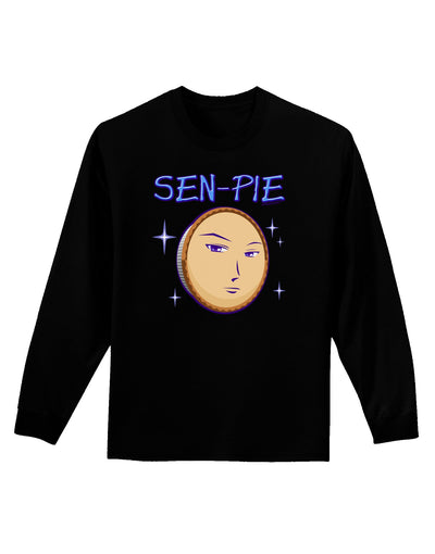 Sen-Pie Sama Kun San Chan Adult Long Sleeve Dark T-Shirt-TooLoud-Black-Small-Davson Sales