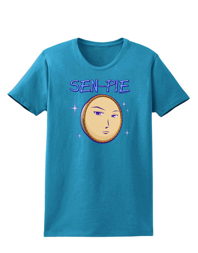 Sen-Pie Sama Kun San Chan Womens Dark T-Shirt-TooLoud-Turquoise-X-Small-Davson Sales