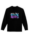 Send Me A Rave Girl Adult Long Sleeve Dark T-Shirt-TooLoud-Black-Small-Davson Sales