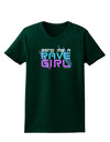 Send Me A Rave Girl Womens Dark T-Shirt-TooLoud-Forest-Green-Small-Davson Sales