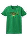 Senora Poncho Womens Dark T-Shirt-TooLoud-Kelly-Green-X-Small-Davson Sales