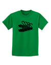 Seven Swans A Swimming Childrens T-Shirt-Childrens T-Shirt-TooLoud-Kelly-Green-X-Small-Davson Sales