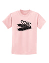 Seven Swans A Swimming Childrens T-Shirt-Childrens T-Shirt-TooLoud-PalePink-X-Small-Davson Sales