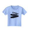 Seven Swans A Swimming Toddler T-Shirt-Toddler T-Shirt-TooLoud-Aquatic-Blue-2T-Davson Sales