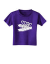 Seven Swans A Swimming Toddler T-Shirt Dark-Toddler T-Shirt-TooLoud-Purple-2T-Davson Sales