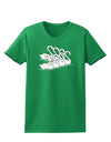 Seven Swans A Swimming Womens Dark T-Shirt-TooLoud-Kelly-Green-X-Small-Davson Sales