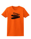 Seven Swans A Swimming Womens T-Shirt-Womens T-Shirt-TooLoud-Orange-X-Small-Davson Sales