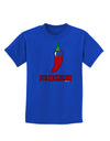 Seventy-Five Percent Mexican Childrens Dark T-Shirt-Childrens T-Shirt-TooLoud-Royal-Blue-X-Small-Davson Sales