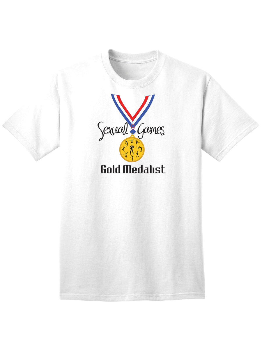 Sexual Games Gold Medalist Adult Mens and Womens T-Shirt-Womens T-Shirt-TooLoud-White-Small-Davson Sales