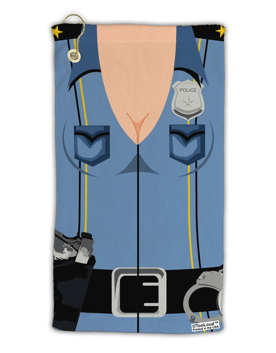 Sexy Cop AOP Micro Terry Gromet Golf Towel 15 x 22 Inch All Over Print-Golf Towel-TooLoud-White-Davson Sales