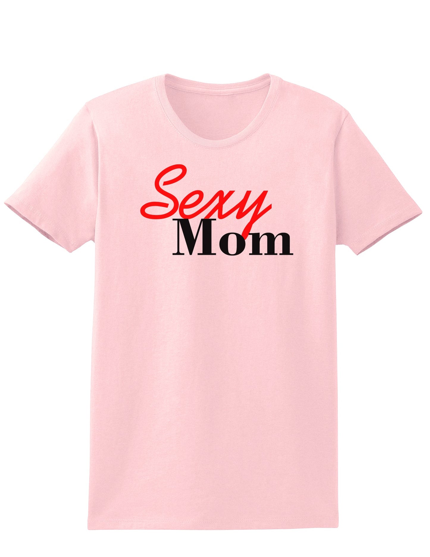 Sexy Mom Womens T-Shirt-Womens T-Shirt-TooLoud-PalePink-X-Small-Davson Sales