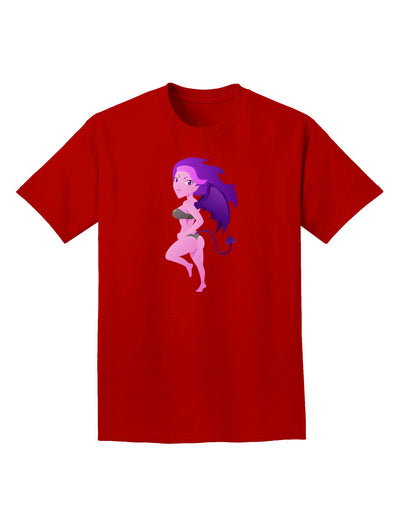 Sexy Succubus - Halloween Design Adult Dark T-Shirt-Mens T-Shirt-TooLoud-Red-Small-Davson Sales