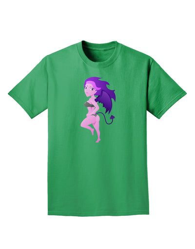 Sexy Succubus - Halloween Design Adult Dark T-Shirt-Mens T-Shirt-TooLoud-Kelly-Green-Small-Davson Sales