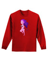 Sexy Succubus - Halloween Design Adult Long Sleeve Dark T-Shirt-TooLoud-Red-Small-Davson Sales