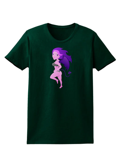 Sexy Succubus - Halloween Design Womens Dark T-Shirt-Womens T-Shirt-TooLoud-Forest-Green-Small-Davson Sales