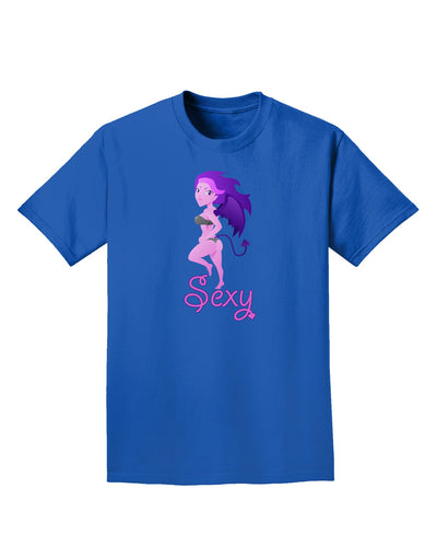 Sexy Succubus - Sexy Text Adult Dark T-Shirt-Mens T-Shirt-TooLoud-Royal-Blue-Small-Davson Sales