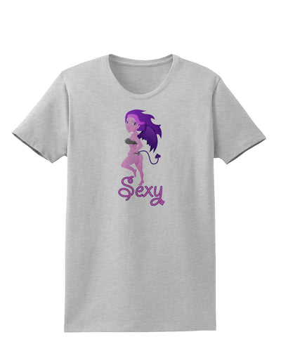 Sexy Succubus - Sexy Text Womens T-Shirt-Womens T-Shirt-TooLoud-AshGray-X-Small-Davson Sales