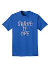 Shake It Off Text Cute with Hearts Adult Dark T-Shirt by TooLoud-Mens T-Shirt-TooLoud-Royal-Blue-Small-Davson Sales