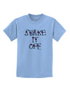 Shake It Off Text Cute with Hearts Childrens T-Shirt by TooLoud-Childrens T-Shirt-TooLoud-Light-Blue-X-Small-Davson Sales