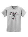 Shake It Off Text Cute with Hearts Childrens T-Shirt by TooLoud-Childrens T-Shirt-TooLoud-AshGray-X-Small-Davson Sales