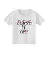 Shake It Off Text Cute with Hearts Toddler T-Shirt by TooLoud-Toddler T-Shirt-TooLoud-White-2T-Davson Sales