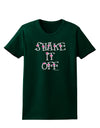 Shake It Off Text Cute with Hearts Womens Dark T-Shirt by TooLoud-Womens T-Shirt-TooLoud-Forest-Green-Small-Davson Sales