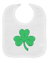 Shamrock Vector Design Baby Bib by TooLoud