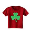 Shamrock Vector Design Toddler T-Shirt Dark by TooLoud-Toddler T-Shirt-TooLoud-Red-2T-Davson Sales