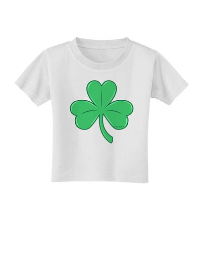 Shamrock Vector Design Toddler T-Shirt by TooLoud-Toddler T-Shirt-TooLoud-White-2T-Davson Sales