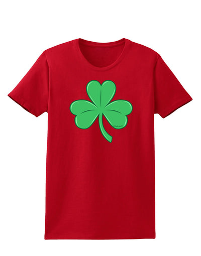 Shamrock Vector Design Womens Dark T-Shirt by TooLoud-Womens T-Shirt-TooLoud-Red-X-Small-Davson Sales