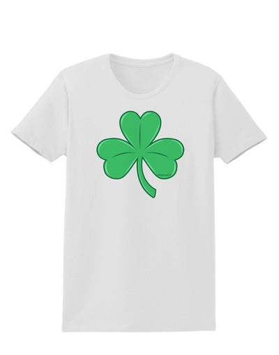 Shamrock Vector Design Womens T-Shirt by TooLoud-Womens T-Shirt-TooLoud-White-X-Small-Davson Sales