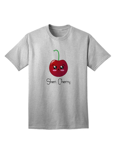 Sheri Cherry Adult T-Shirt - A Stylish Addition to Your Wardrobe-Mens T-shirts-TooLoud-AshGray-Small-Davson Sales