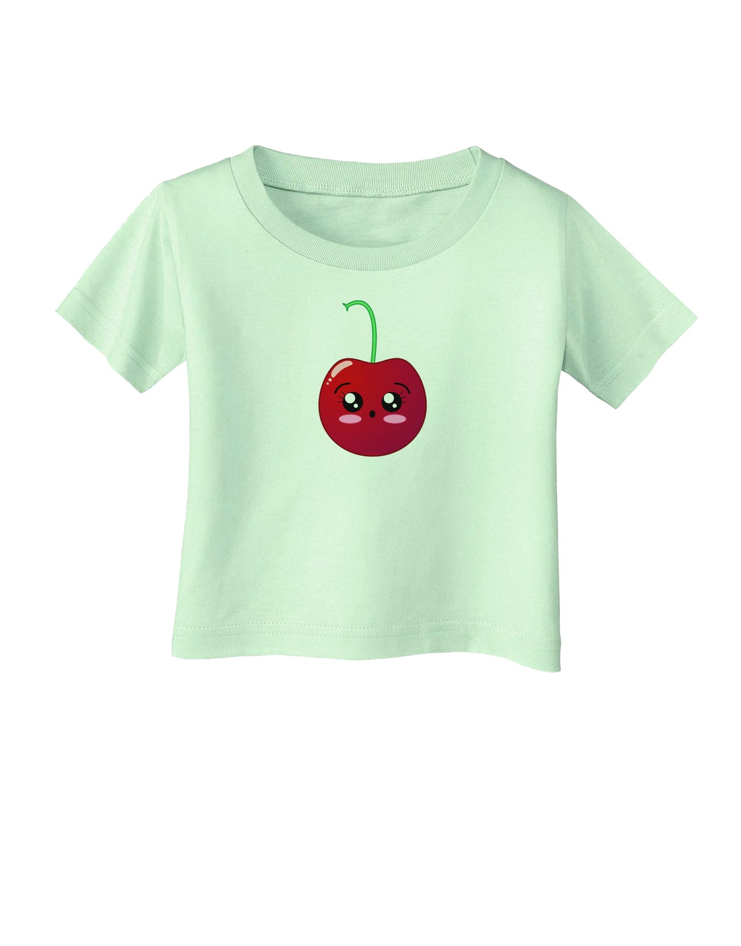 Sheri Cherry Infant T-Shirt-Infant T-Shirt-TooLoud-Light-Green-06-Months-Davson Sales
