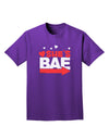 She's BAE - Right Arrow Adult Dark T-Shirt-Mens T-Shirt-TooLoud-Purple-Small-Davson Sales