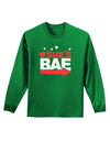 She's BAE - Right Arrow Adult Long Sleeve Dark T-Shirt-TooLoud-Kelly-Green-Small-Davson Sales