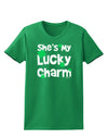 She's My Lucky Charm - Matching Couples Design Womens Dark T-Shirt by TooLoud-Womens T-Shirt-TooLoud-Kelly-Green-X-Small-Davson Sales