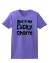 She's My Lucky Charm - Matching Couples Design Womens T-Shirt by TooLoud-Womens T-Shirt-TooLoud-Violet-X-Small-Davson Sales