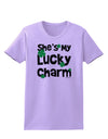 She's My Lucky Charm - Matching Couples Design Womens T-Shirt by TooLoud-Womens T-Shirt-TooLoud-Lavender-X-Small-Davson Sales