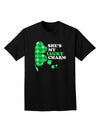 She's My Lucky Charm - Right Adult Dark T-Shirt-Mens T-Shirt-TooLoud-Black-Small-Davson Sales