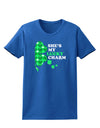 She's My Lucky Charm - Right Womens Dark T-Shirt-TooLoud-Royal-Blue-X-Small-Davson Sales