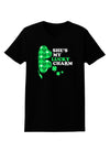 She's My Lucky Charm - Right Womens Dark T-Shirt-TooLoud-Black-X-Small-Davson Sales